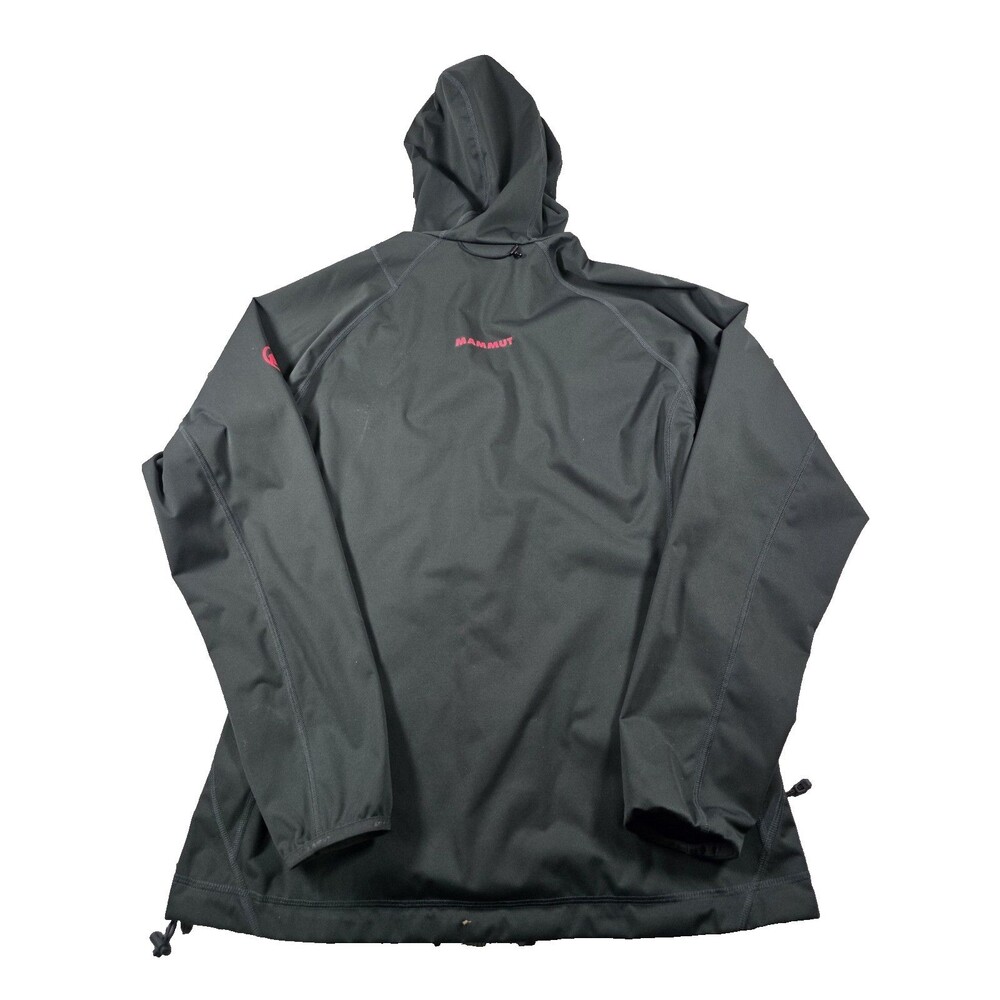 Mammut Womens‎ Size M Medium Gray Windstopper Softshell Hooded Jacket - Picture 7 of 8